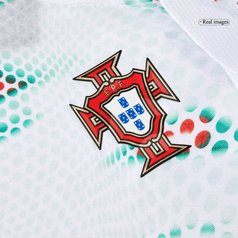 RONALDO #7 Portugal Away Authentic Soccer Jersey 2025