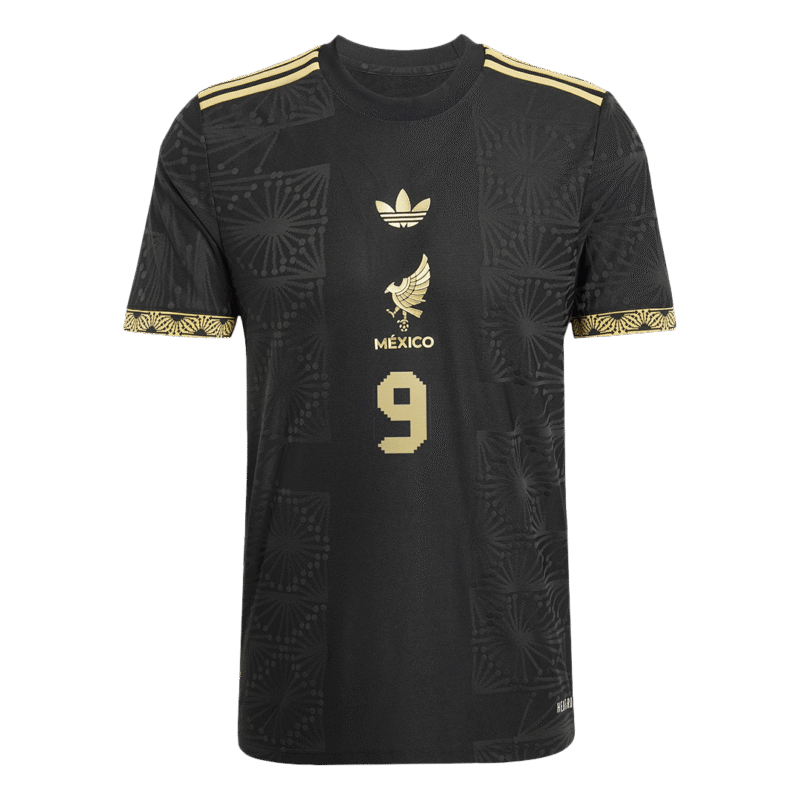 RAÚL #9 Terceira camisola de futebol autêntica do México 2025 - Taça de Ouro