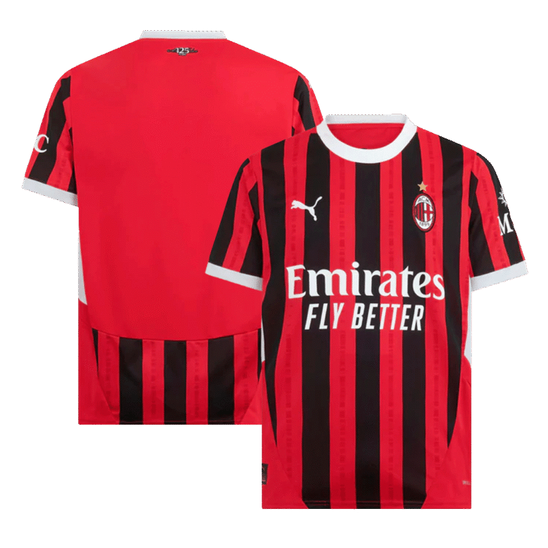 AC Mailand Heim Fußball Trikot 2024/25