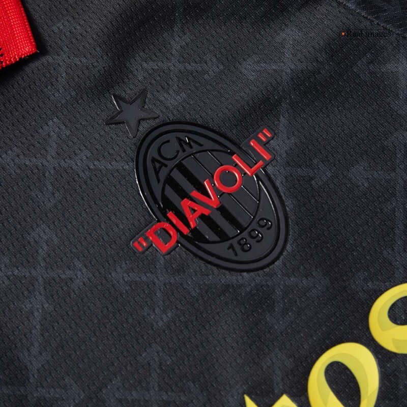 AC Milan Fourth Away Kids Soccer Jerseys Kit 2024/25