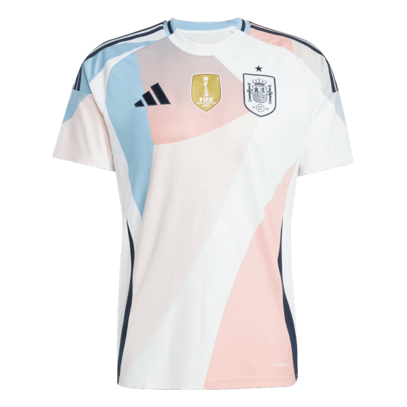 Spain Away Soccer Jersey 2025 Women's Euro