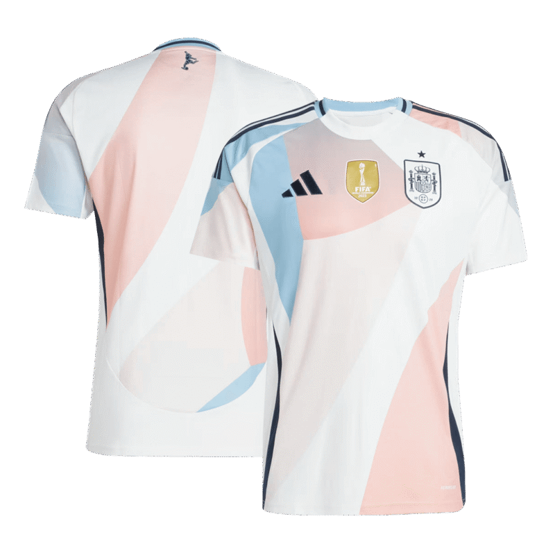 Spain Away Soccer Jersey 2025 Women's Euro