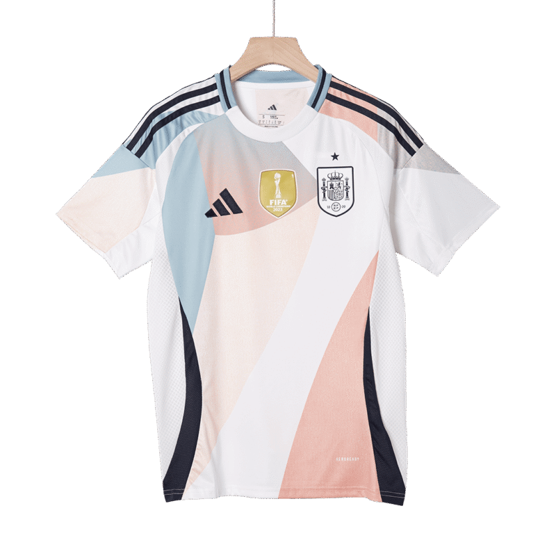 Spain Away Soccer Jersey 2025 Women's Euro