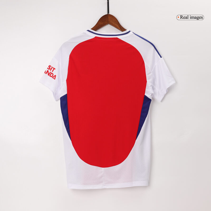 RICE #41 Arsenal Home Soccer Jersey 2024/25 - UCL