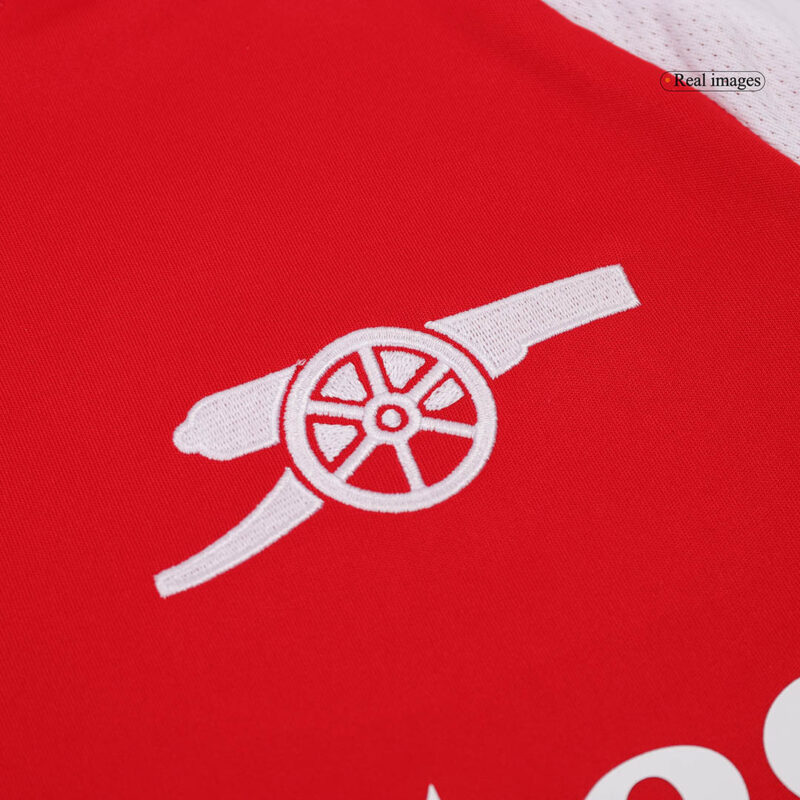 RICE #41 Arsenal Home Soccer Jersey 2024/25 - UCL