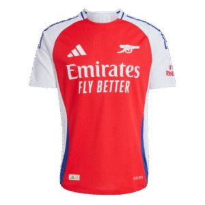 RICE #41 Arsenal Home Authentic Soccer Jersey 2024/25