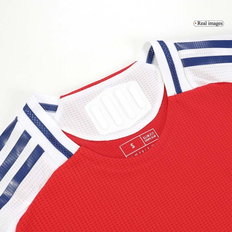 RICE #41 Arsenal Home Authentic Soccer Jersey 2024/25