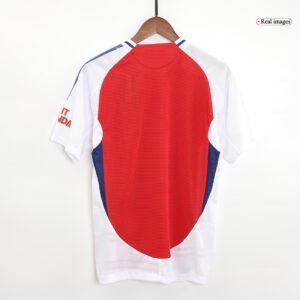 RICE #41 Arsenal Home Authentic Soccer Jersey 2024/25 - UCL