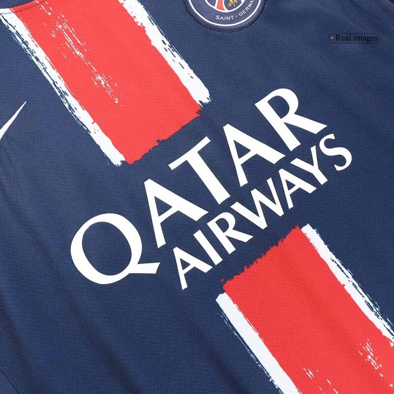O.DEMBÉLÉ #10 PSG Home Soccer Jersey 2024/25 -UCL