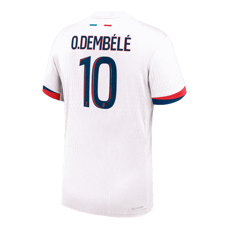 O.DEMBÉLÉ #10 PSG Away Authentic Soccer Jersey 2024/25