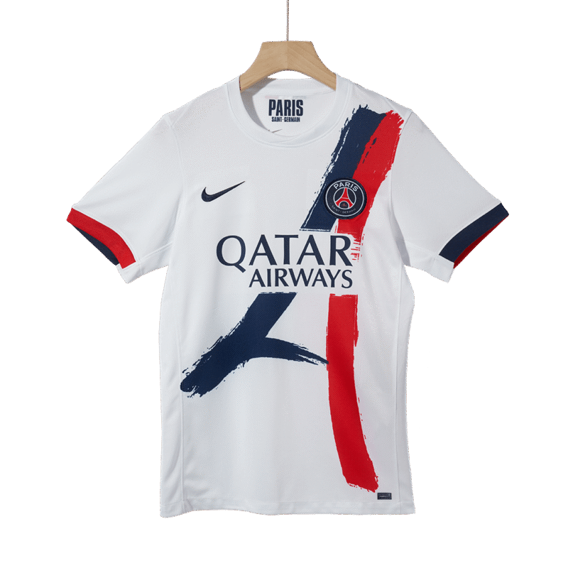 KVARATSKHELIA #7 PSG Away Soccer Jersey 2024/25 - UCL