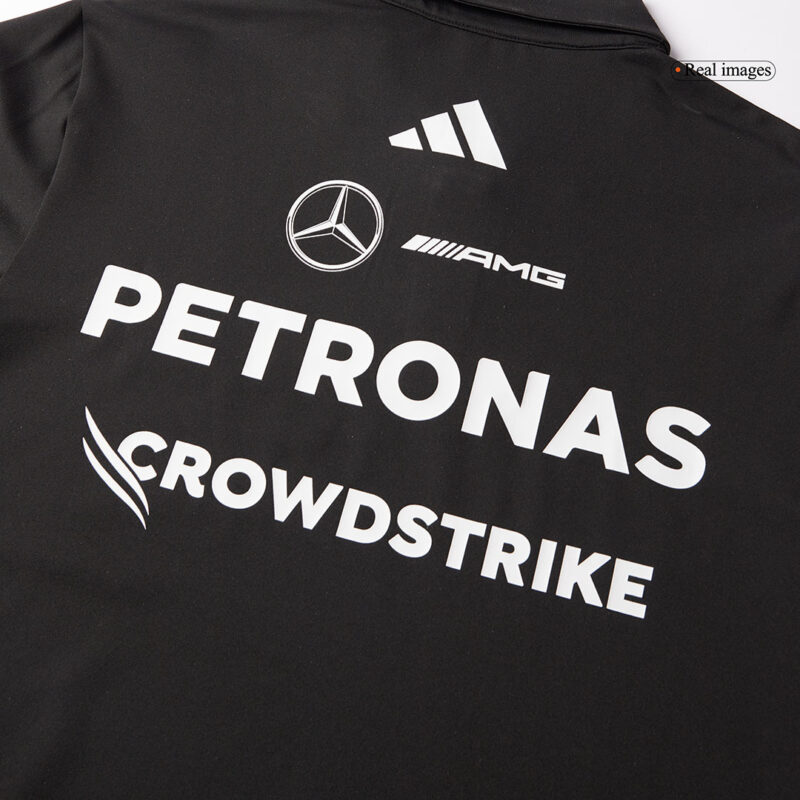 Polo de l'équipe Mercedes AMG Petronas F1 2025 noir