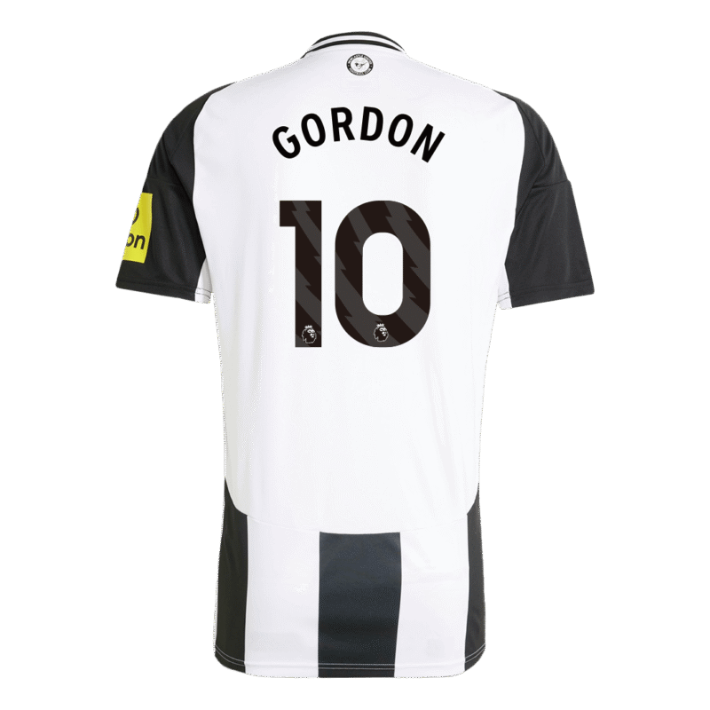 GORDON #10 Newcastle United Home Soccer Jersey 2024/25
