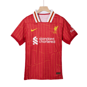 Liverpool Home Authentic Soccer Jersey 2024/25 CHAMPIONS 24/25