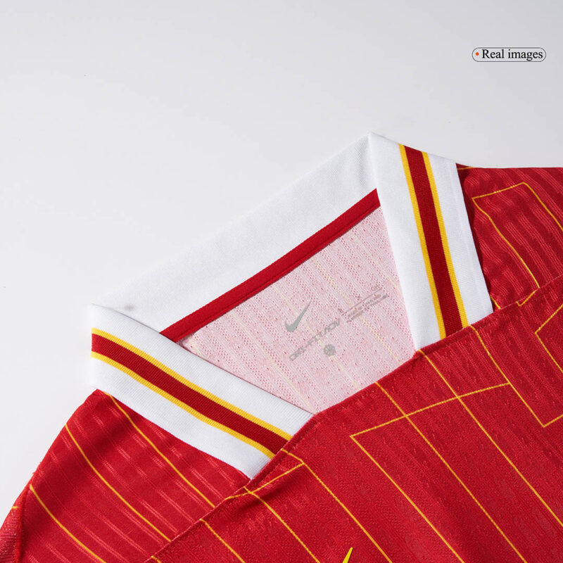 Liverpool Home Authentic Soccer Jersey 2024/25 CHAMPIONS 24/25