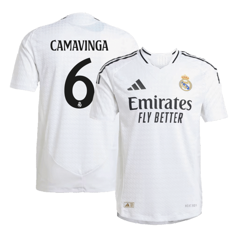 Real Madrid Home Authentic Soccer Jersey 2024/25 - Copa del Rey Final