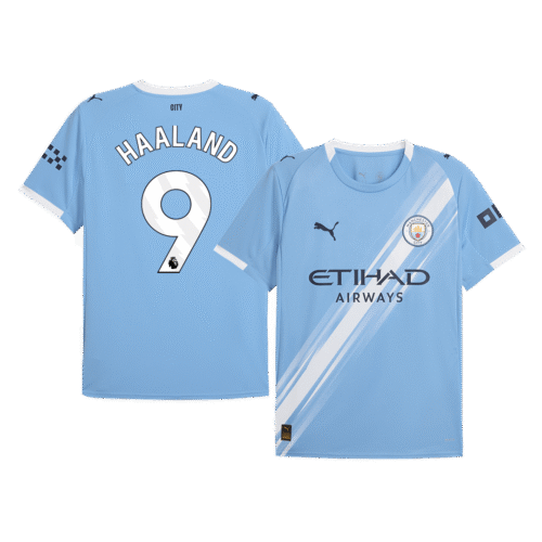 HAALAND #9 Manchester City Home Soccer Jersey 2025/26