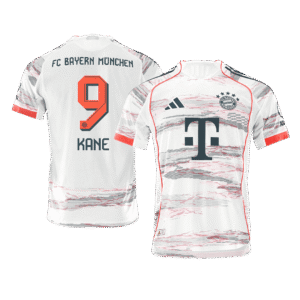 KANE #9 Bayern Munich Away Authentic Soccer Jersey 2025/26