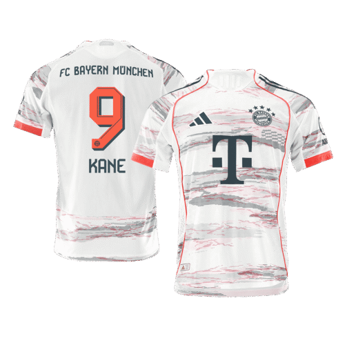 KANE #9 Bayern Munich Away Authentic Soccer Jersey 2025/26