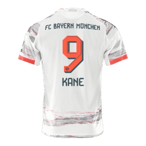 KANE #9 Bayern Munich Away Authentic Soccer Jersey 2025/26
