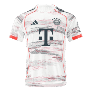 MÜLLER #25 Bayern Munich Away Authentic Soccer Jersey 2025/26