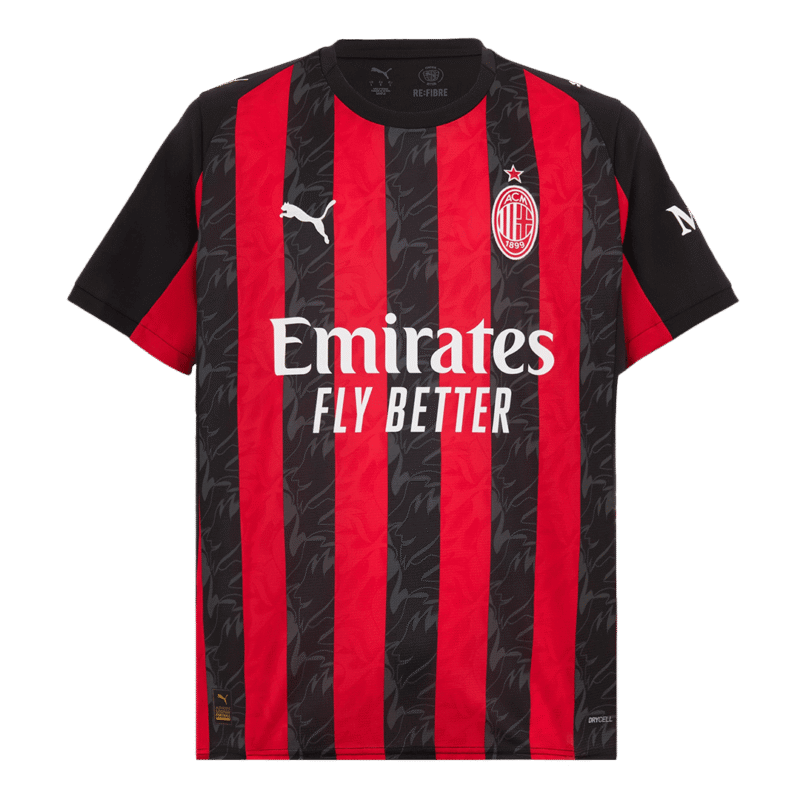 GIMENEZ #7 AC Milan Home Soccer Jersey 2025/26