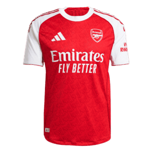 Camiseta oficial de fútbol del Arsenal 2025/26