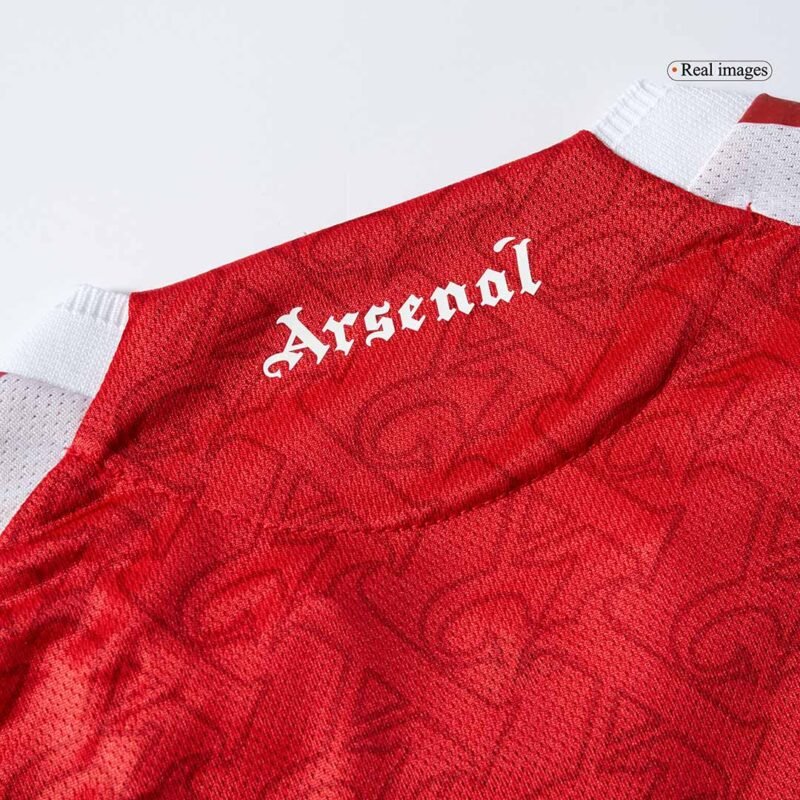 SAKA #7 Arsenal Home Authentic Soccer Jersey 2025/26