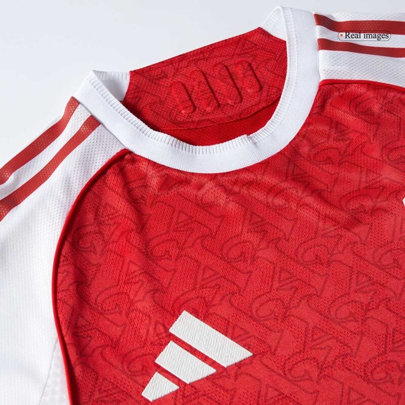 ØDEGAARD #8 Arsenal Home Authentic Soccer Jersey 2025/26