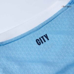 Manchester City Home Authentic Soccer Jersey 2025/26