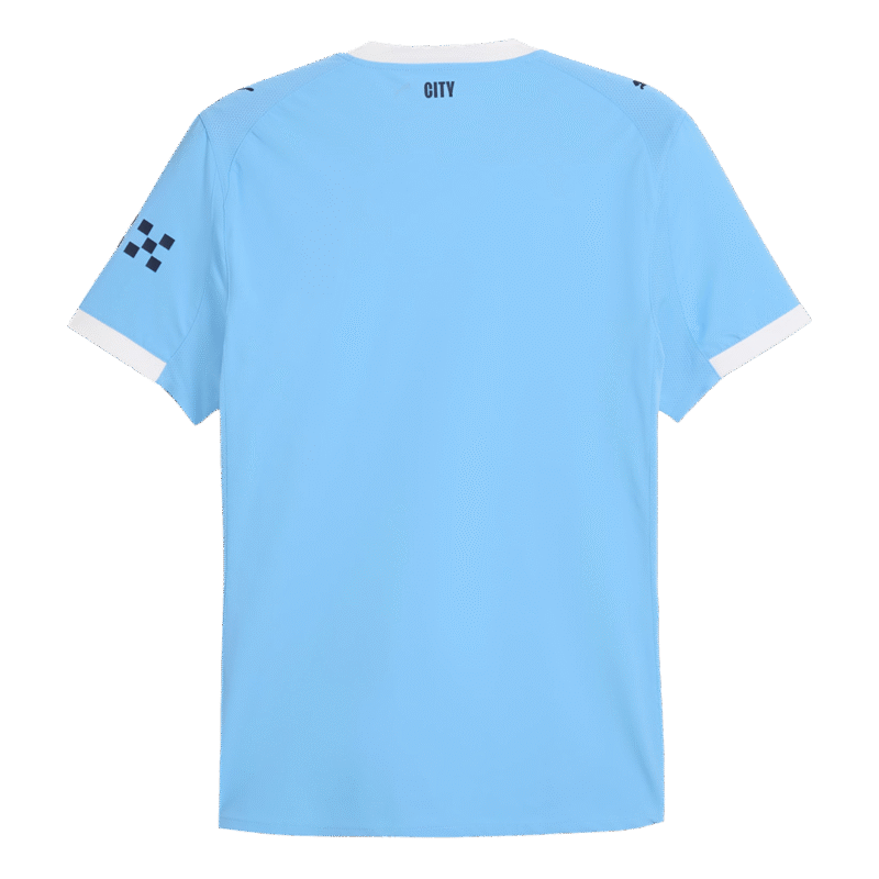 Manchester City Home Authentic Soccer Jersey 2025/26