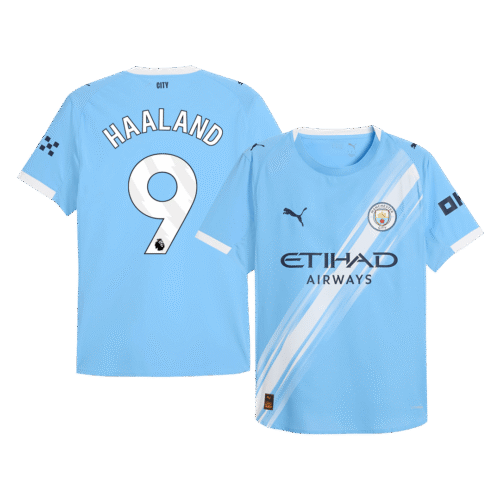 HAALAND #9 Camisola de Futebol Autêntica do Manchester City 2025/26