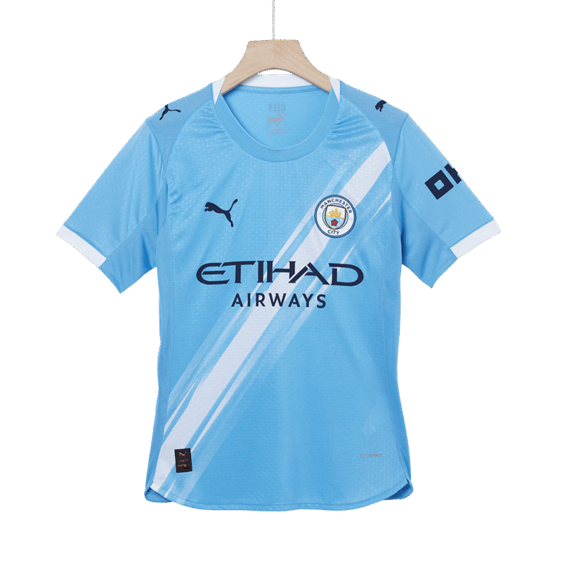 HAALAND #9 Manchester City Home Authentic Soccer Jersey 2025/26