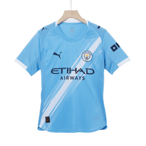 DE BRUYNE #17 Manchester City Home Authentic Soccer Jersey 2025/26