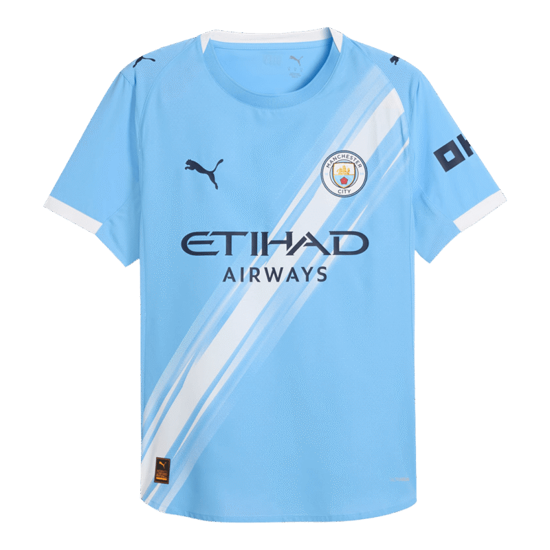 FODEN #47 Manchester City Home Authentic Soccer Jersey 2025/26