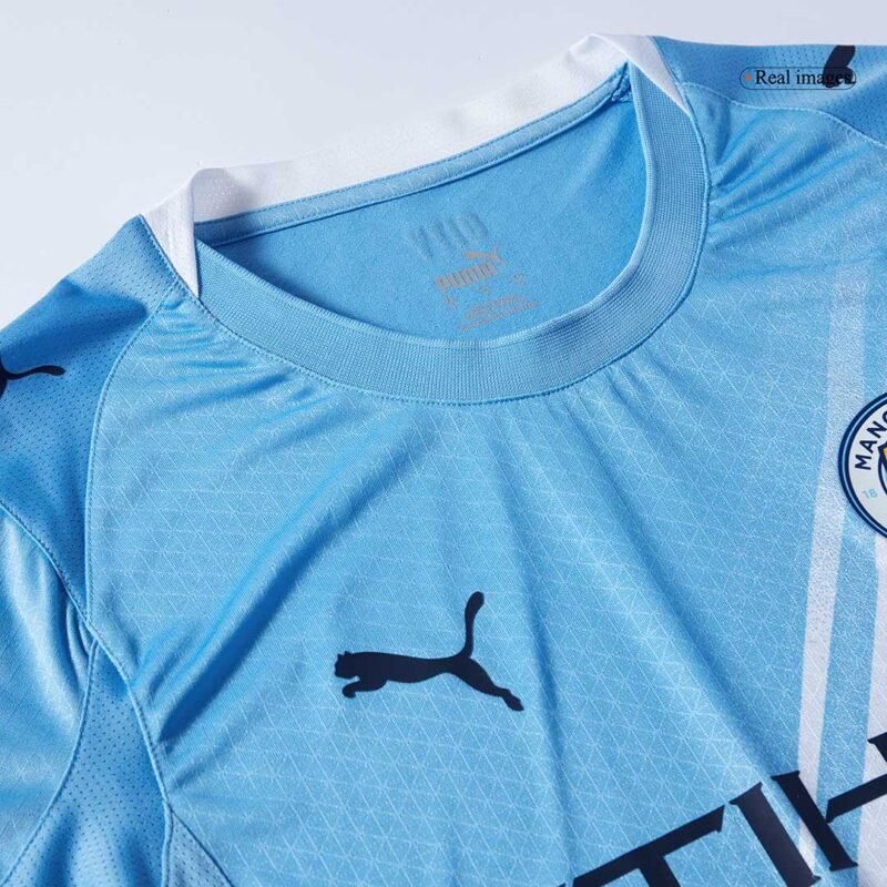 FODEN #47 Manchester City Home Authentic Soccer Jersey 2025/26