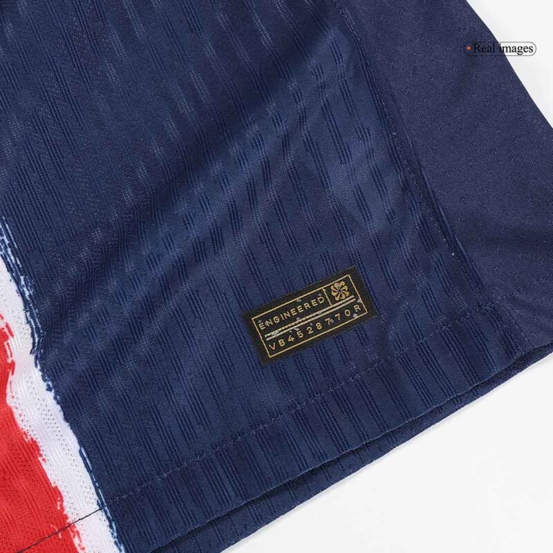 CHAMPIONS #25 PSG Home Authentic Soccer Jersey 2024/25 - CHAMPIONS OF EUROPE