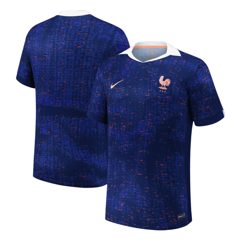 France Home Soccer Jersey 2025 - Femmes Euro