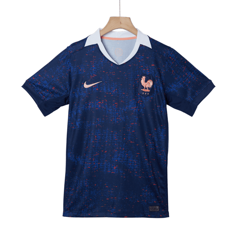 France Home Soccer Jersey 2025 - Femmes Euro