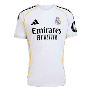 Real Madrid Home Soccer Jersey 2025/26