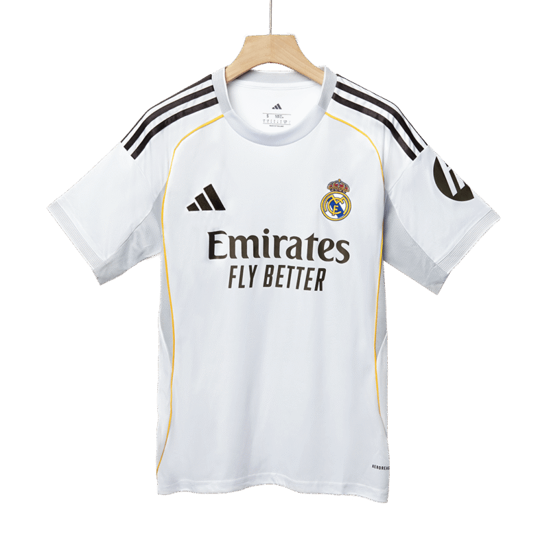 Real Madrid Home Soccer Jersey 2025/26