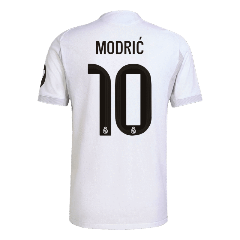 MODRIĆ #10 Real Madrid Home Authentic Soccer Jersey 2025/26