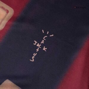 Vintage Soccer Jersey Barcelona X CJ Home 2000/01