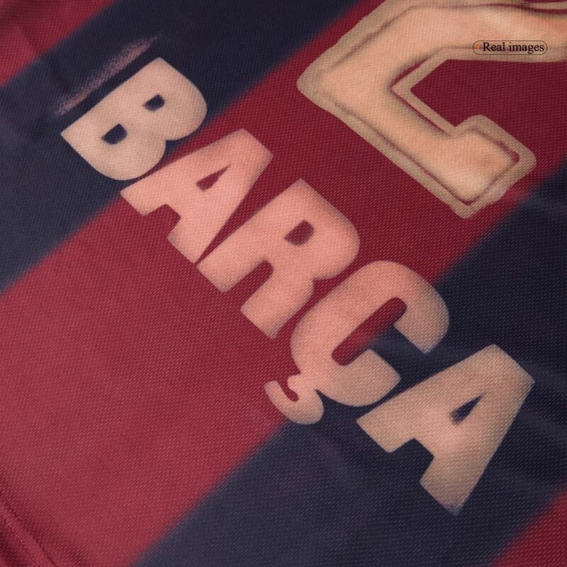 Vintage Soccer Jersey Barcelona X CJ Home 2000/01