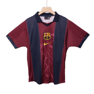 Vintage Soccer Jersey Barcelona X CJ Home 2000/01