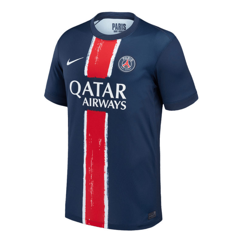 BARCOLA #29 PSG Home Authentic Soccer Jersey 2024/25