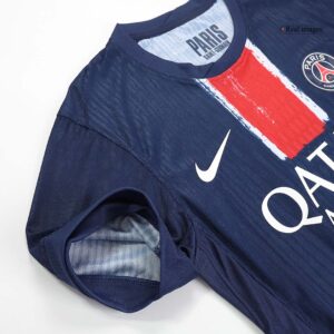 BARCOLA #29 PSG Home Authentic Soccer Jersey 2024/25 - UCL