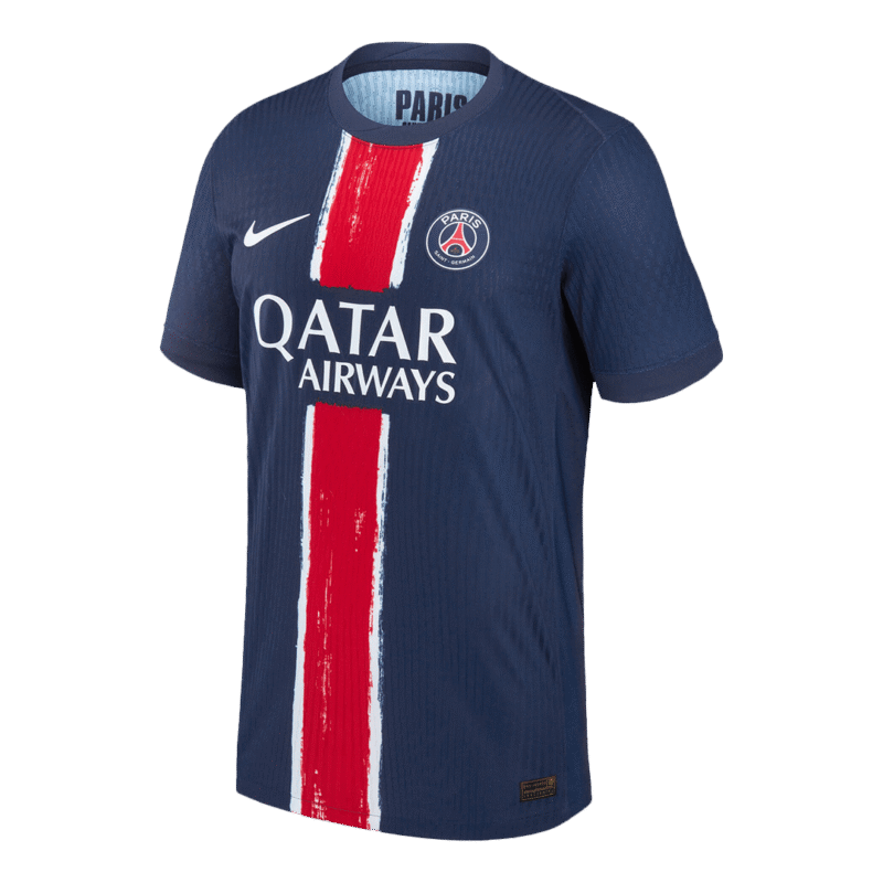 BARCOLA #29 PSG Home Authentic Soccer Jersey 2024/25 - UCL