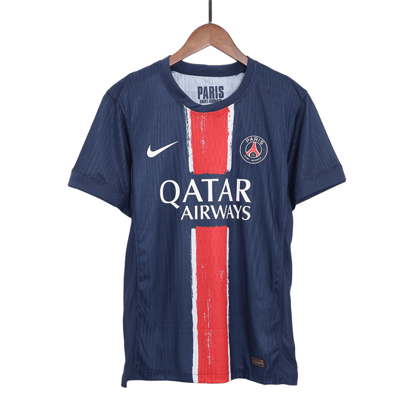 BARCOLA #29 PSG Home Authentic Soccer Jersey 2024/25 - UCL