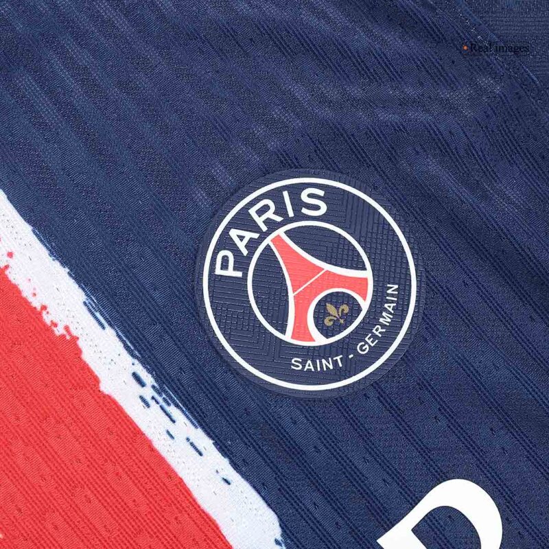 BARCOLA #29 PSG Home Authentic Soccer Jersey 2024/25 - UCL